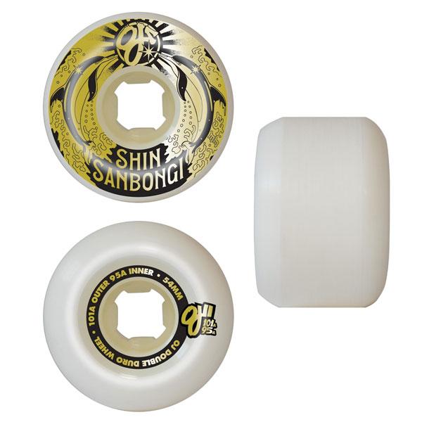 スケボー ウィール OJ WHEELS DOUBLE DURO SHIN SANBONGI DOLPHINS GOLD 54mm 101A/95A MINI COMBO SHAPE OJウィール 三本木 心 |  | 03