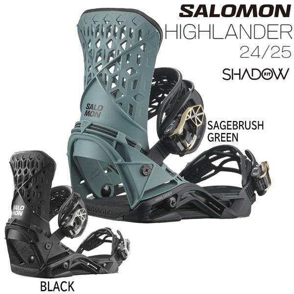 SALOMON スノーボード ビンディング 24-25 サロモン HIGHLANDER SALOMON スノーボード ビンディング 24-25 サロモン HIGHLANDER
