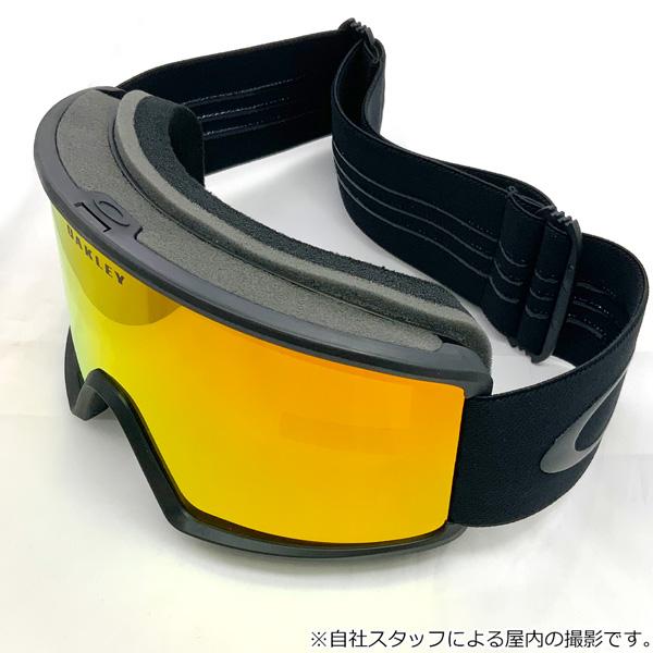 スキー スノーボード ゴーグル 23-24 OAKLEY オークリー TARGET LINE L ターゲットラインエル BLACKOUT FIRE IRIDIUM 23-24-GG-OAK｜vertex73｜04