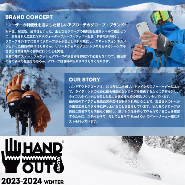 スキー スノーボード グローブ 23-24 HANDOUT GLOVES ハンド スキー スノーボード グローブ 23-24 HANDOUT GLOVES ハンド