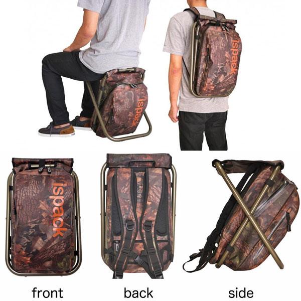 バッグ＋イス 便利グッズ ISPACK イスパック WATER PROOF ADVENTURE