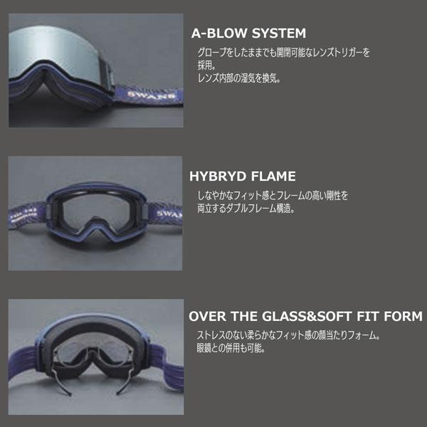 スキー・スノーボードアクセサリー swans outback 23-24 スキー