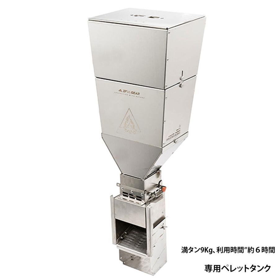 3f ul gear Zephyr01 薪ストーブ ペレットストーブ 二次燃焼