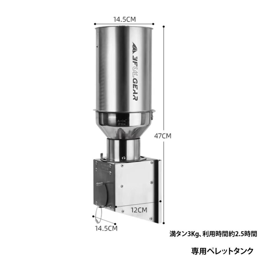 3f ul gear Zephyr01 薪ストーブ ペレットストーブ 二次燃焼