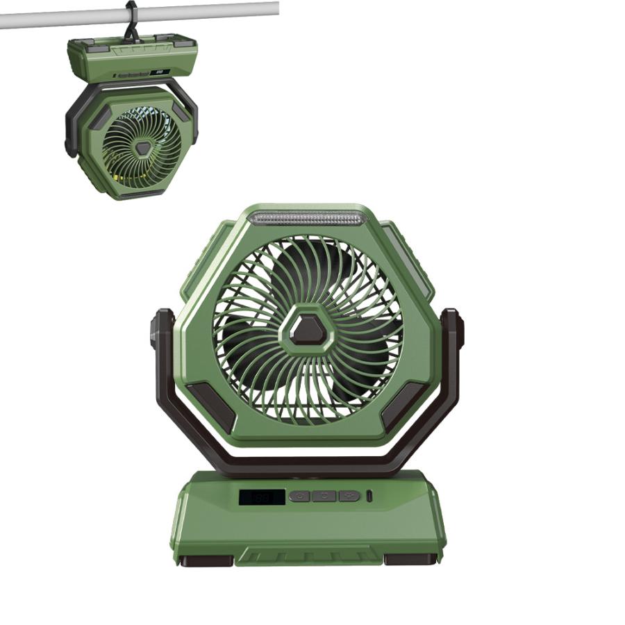 【アウトドアに!! お得セット♪】 自動首振り 扇風機 虫よけ LEDランタン アウトドア扇風機 キャンプ 左右自動首振り 風量3段階調節