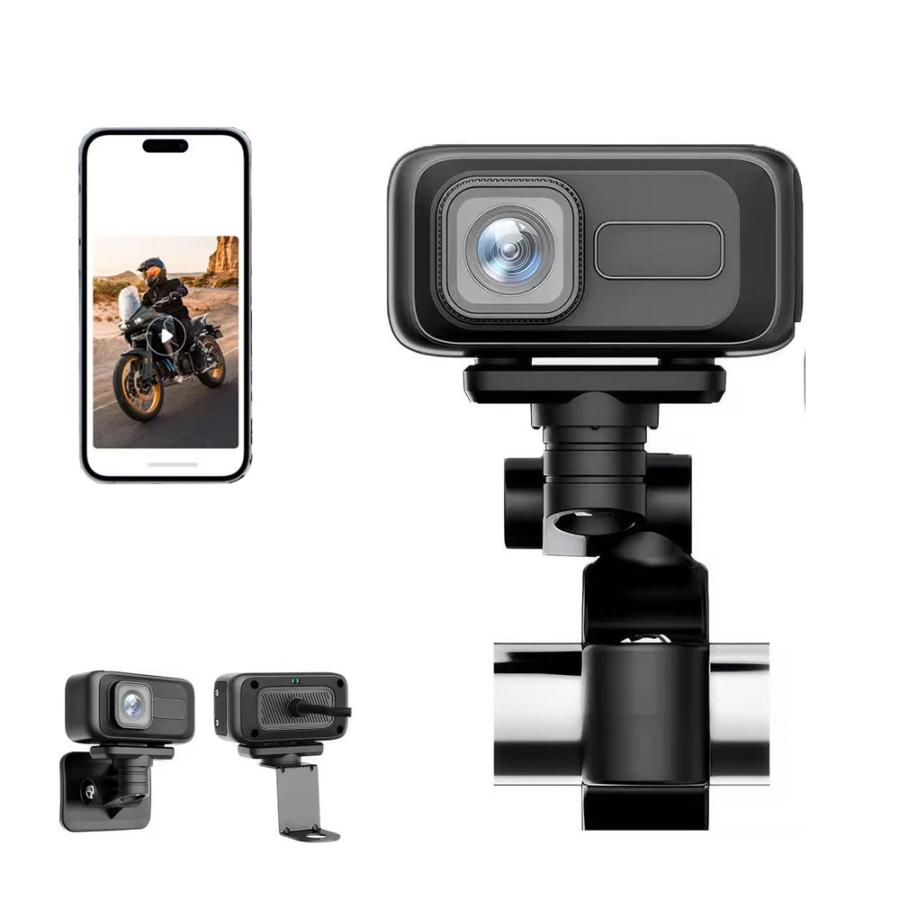 バイクドライブレコーダー 2K録画 400万画素 2Way給電方式 IP67防水