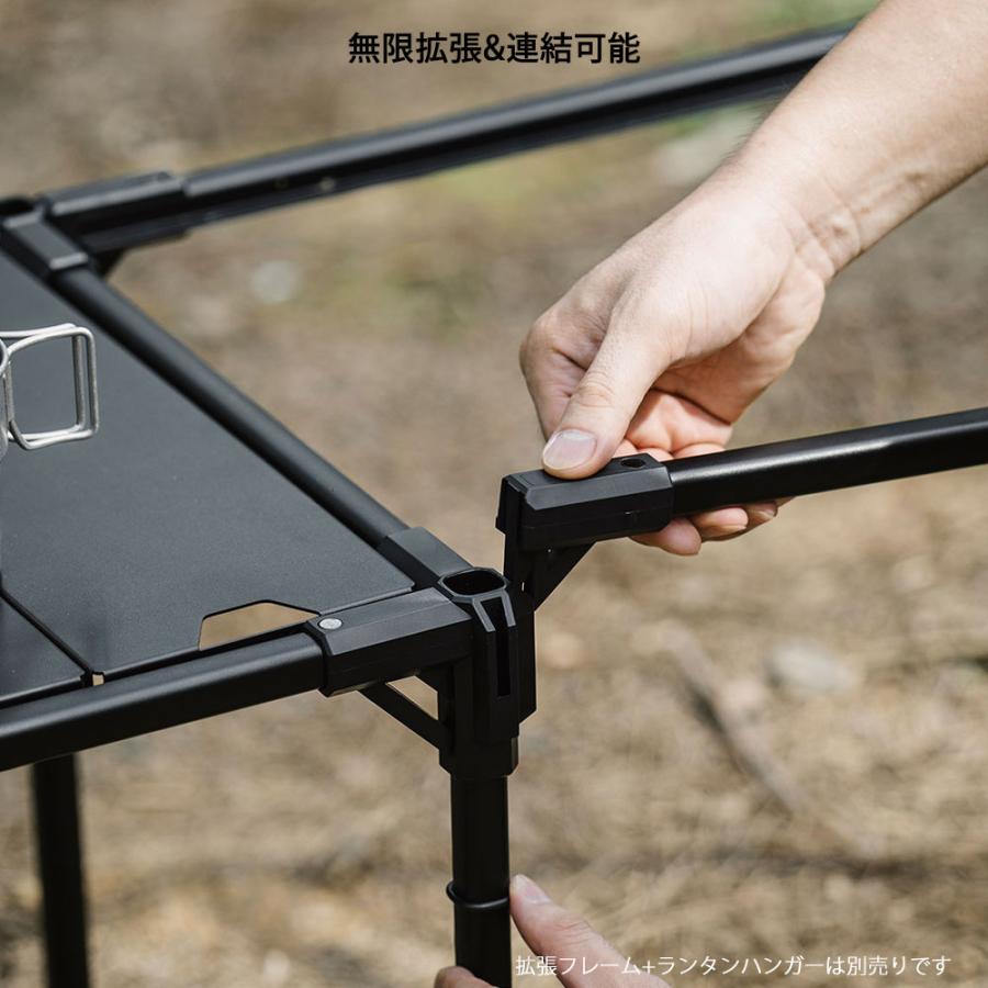 BLACKDEER IGTテーブル 2ユニット フォールディング キャンプ