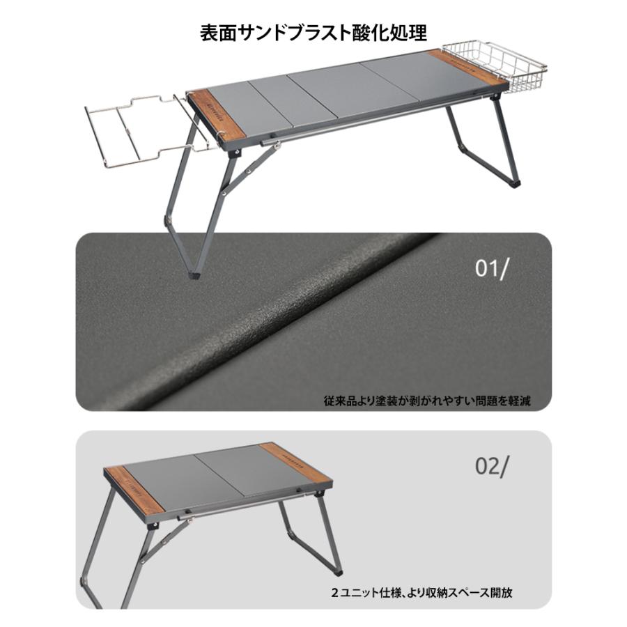 BLACKDEER IGTテーブル アウトドアテーブル アルミ 最新 塗装 BLACKDEER IGTテーブル アウトドアテーブル アルミ 最新 塗装