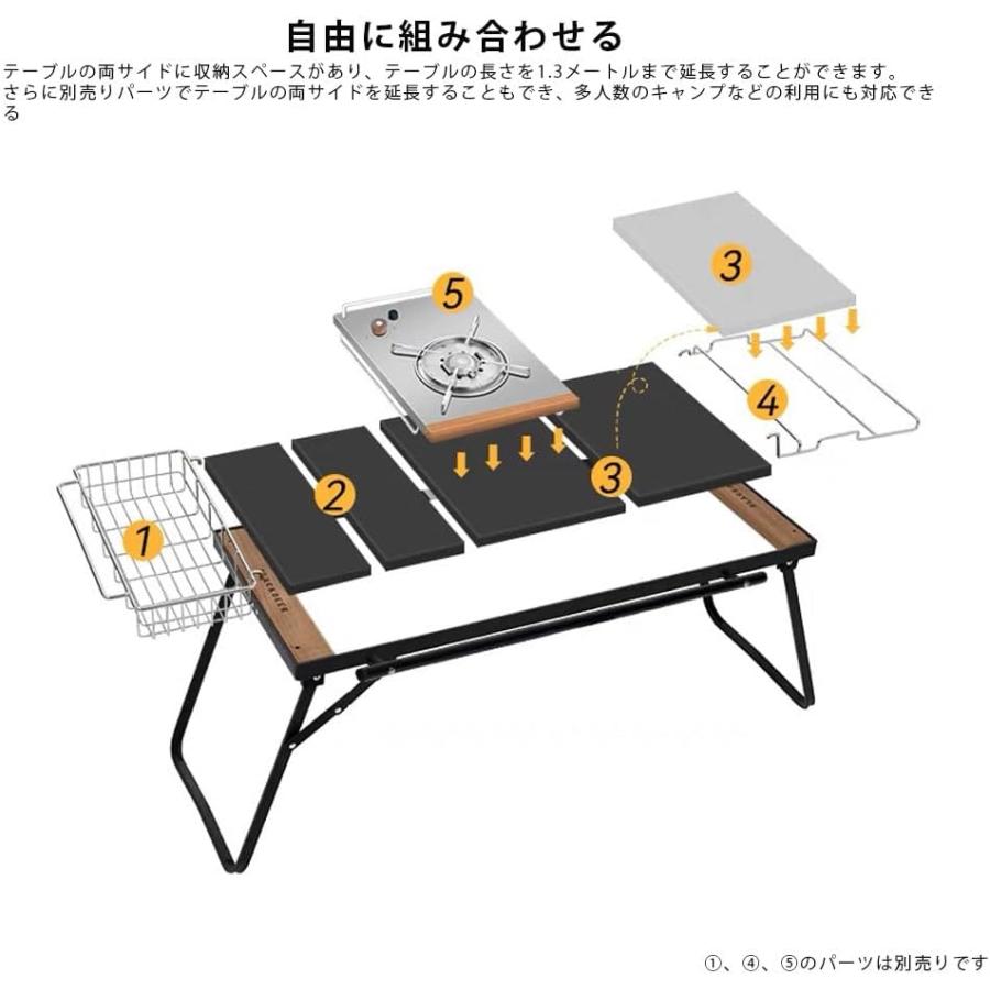 BLACKDEER IGTテーブル アルミIGTローテーブル フォールディング BLACKDEER IGTテーブル アルミIGTローテーブル フォールディング