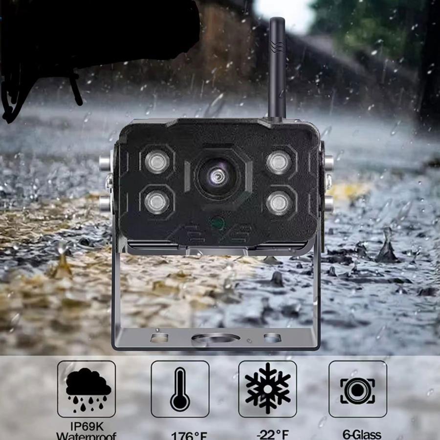 新品】Foxpark ワイヤレス バックカメラ 1080P Amazon.co.jp: FOXPARK 強化型無線 デジタル信号 バックカメラ