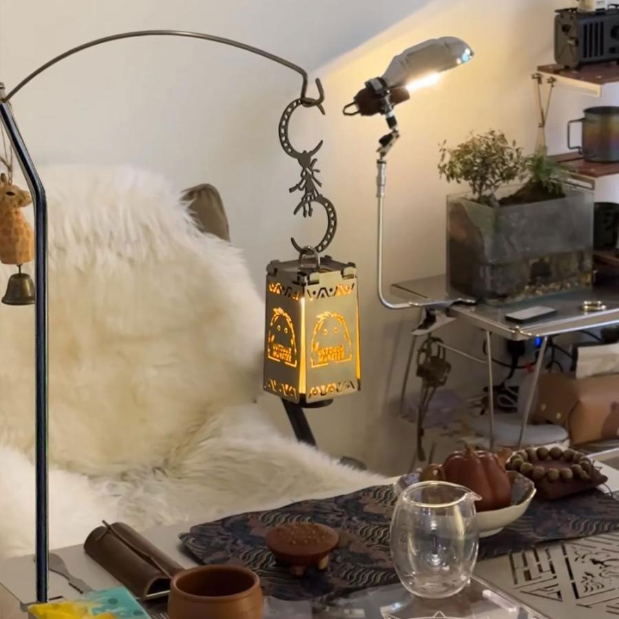 ランタンハンガー ランタンスタンド　アウトドア 楽天市場】ランタンスタンド ランタンハンガー付き マルチツール