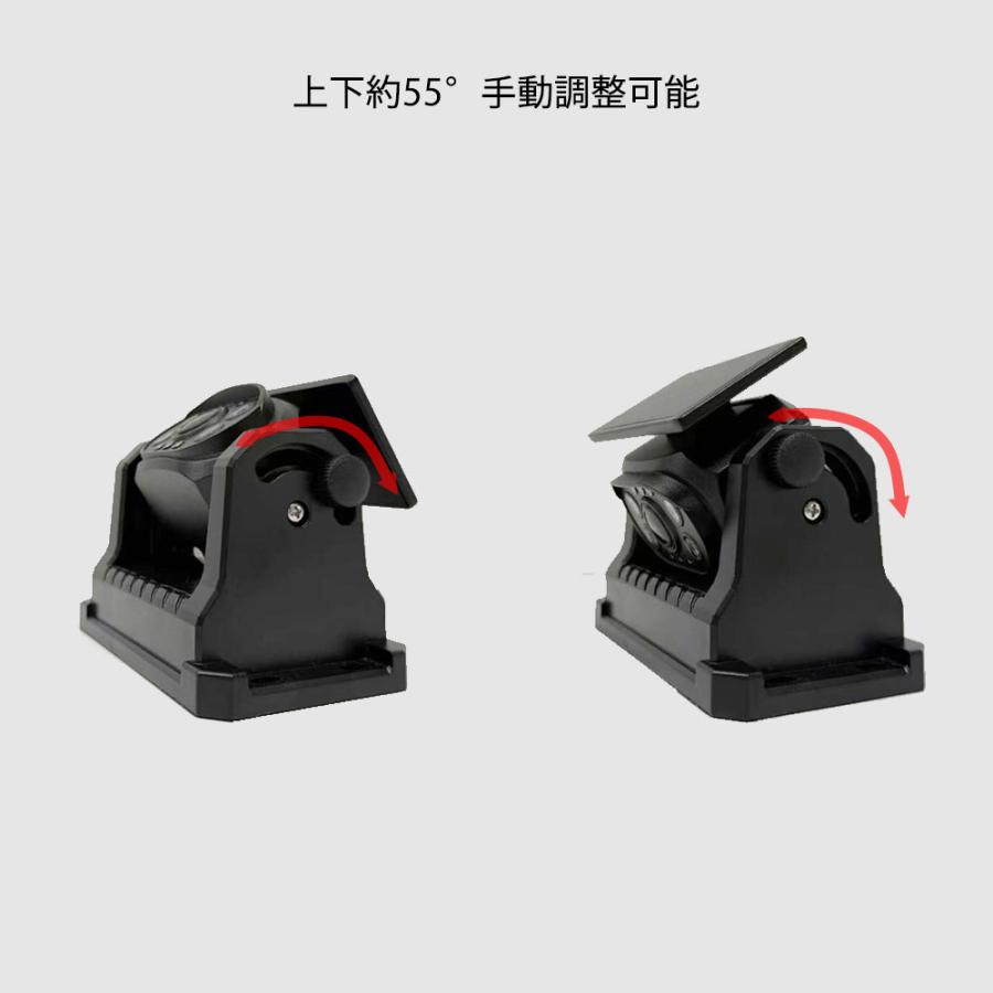 トラックバックモニター 5インチバックカメラモニターセット