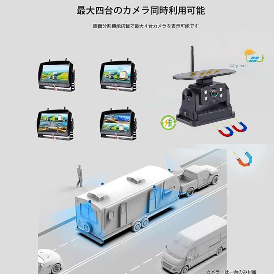 トラックバックモニター 録画機能付 7インチバックカメラモニター