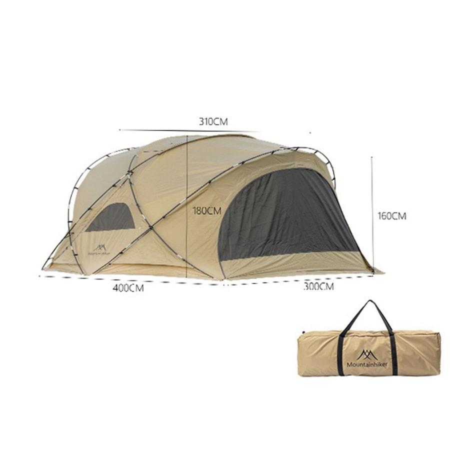 Mountainhiker 大型シェルター テントドームテント ドーム型 Mountainhiker 大型シェルター テントドームテント ドーム型