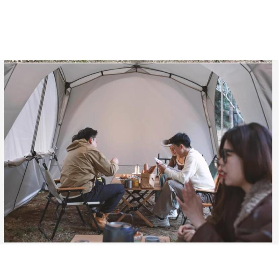 大型ワンタッチタープ テント ワンタッチテント ブラック