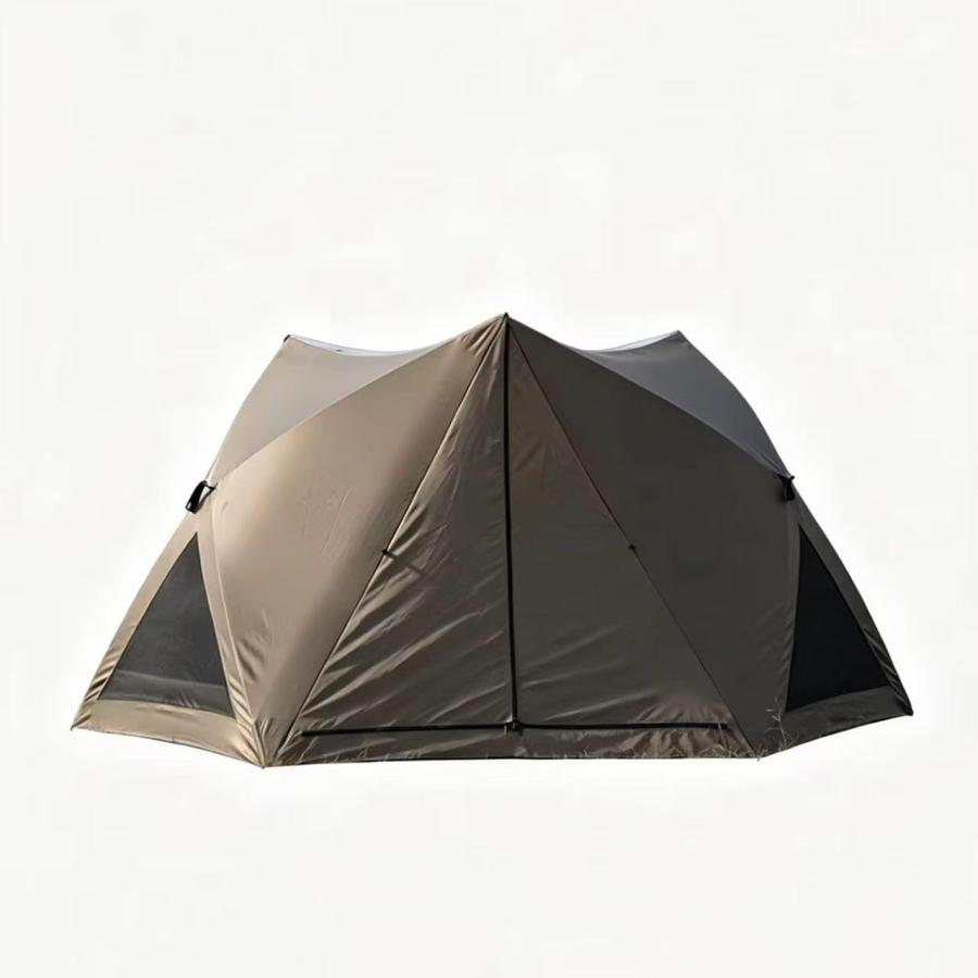 ワンタッチテント 3〜4人用 300×250cm コットン風テント ワンタッチ