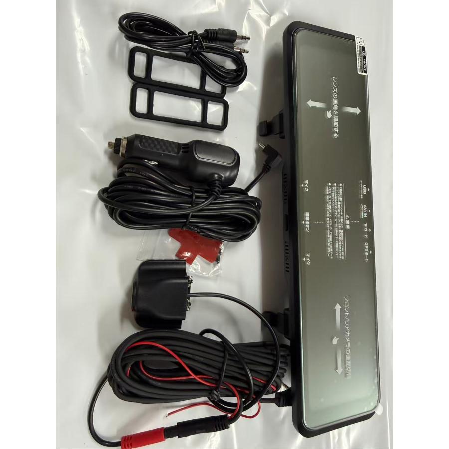 ワイヤレスCarplay/AndroidAuto対応 ミラー型ドライブレコーダー12