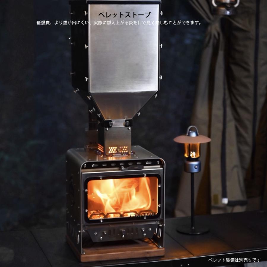 薪ストーブ ペレットストーブ 二次燃焼 テントストーブキャンプ