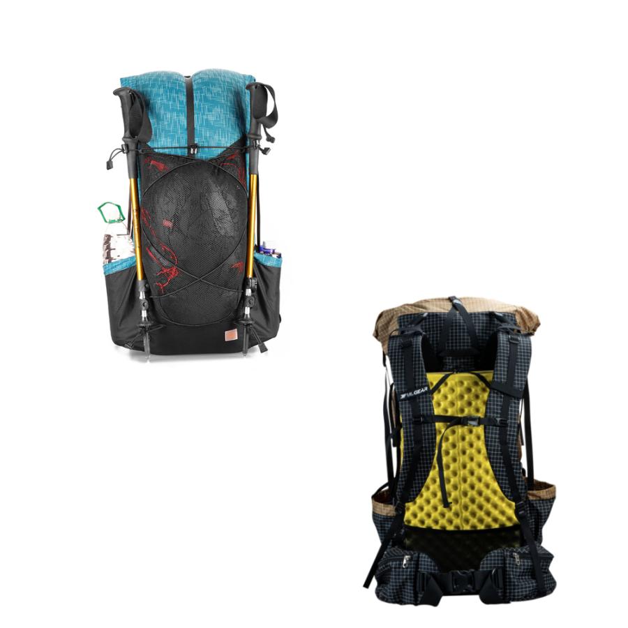 3F UL GEAR Qidian Pro バックパックULバッグ 850g超軽量 46L + 3F UL GEAR Qidian Pro バックパックULバッグ 850g超軽量 46L +