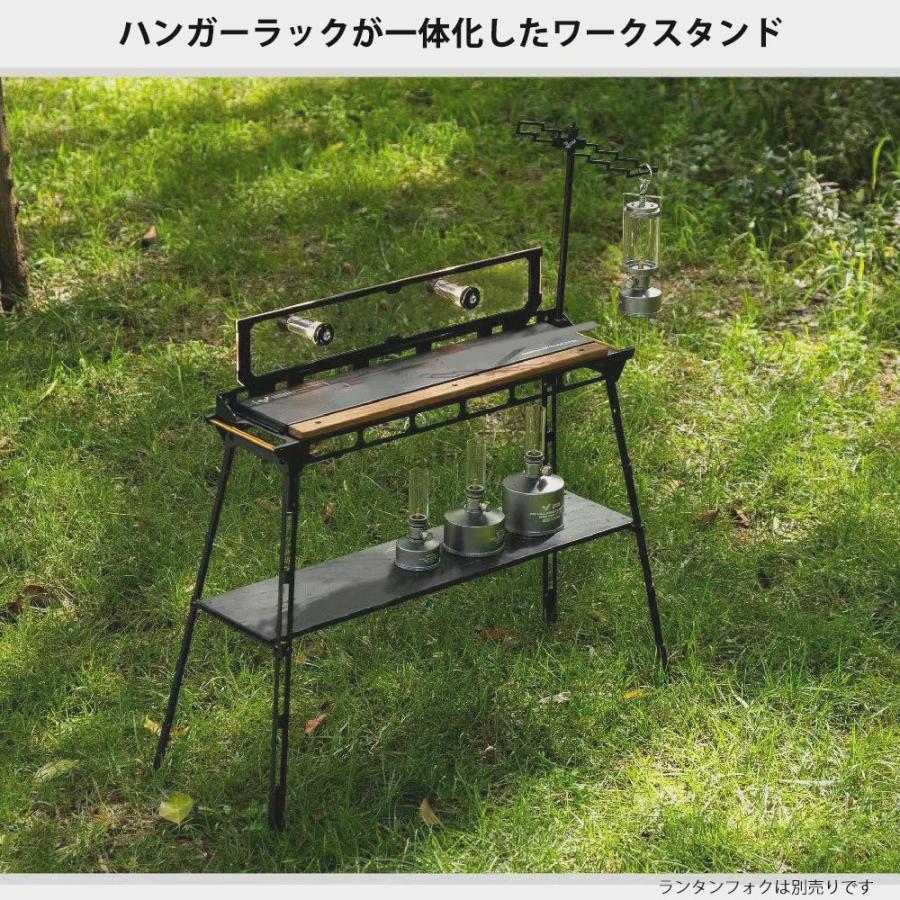 アウトドアマルチコンソール ハンガーラック キャンプラック アクリル