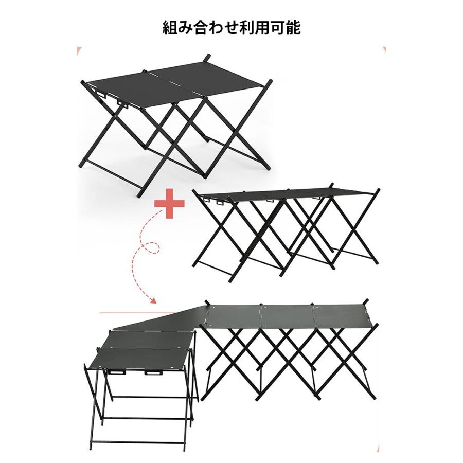三角形 メッシュアイアンテーブル 3点セット 収納バッグ付き 三角形 メッシュアイアンテーブル 3点セット 収納バッグ付き