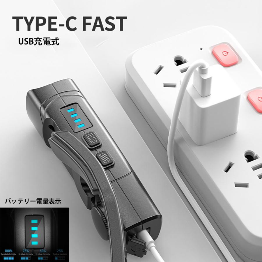 Smiling Shark LED ヘッドライト 耳掛け式 白光 赤光 耳装着式ヘッド