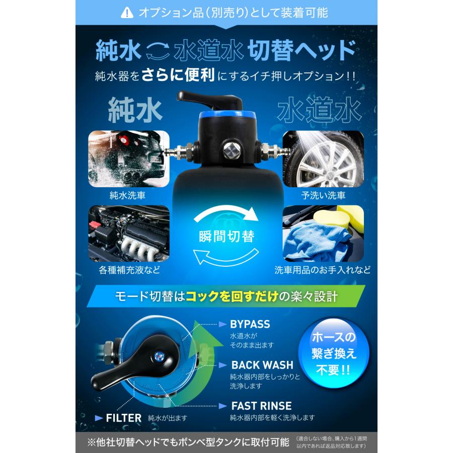 ガラコート 純水器 イオン交換樹脂 セット 洗車用 【1年間製品 ガラコート 純水器 イオン交換樹脂 セット 洗車用 【1年間製品