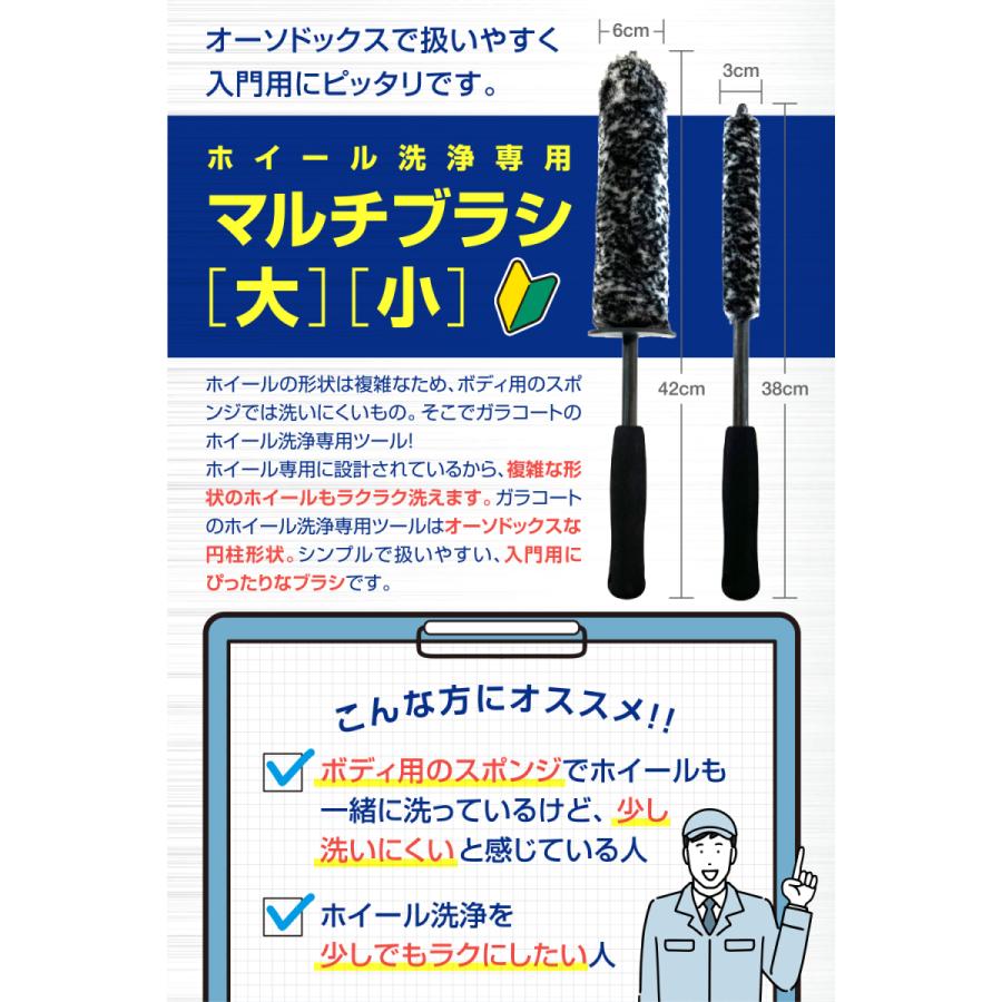 ホイール ブラシ 5本セット ディティール ブラシ タイヤ ブラシ ガラコート 車 バイク 洗車 スポンジ カーシャンプー 簡単 おすすめ メンテナンス 送料無料 Wheelbrush 5 オートケミカル専門店 通販 Yahoo ショッピング