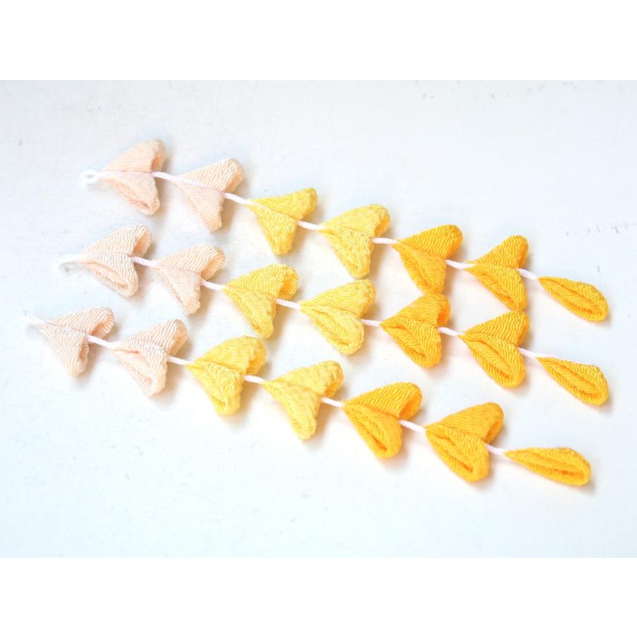 パステルカラーのバラとちりめん下がりの髪飾り：HA002 |  | 06