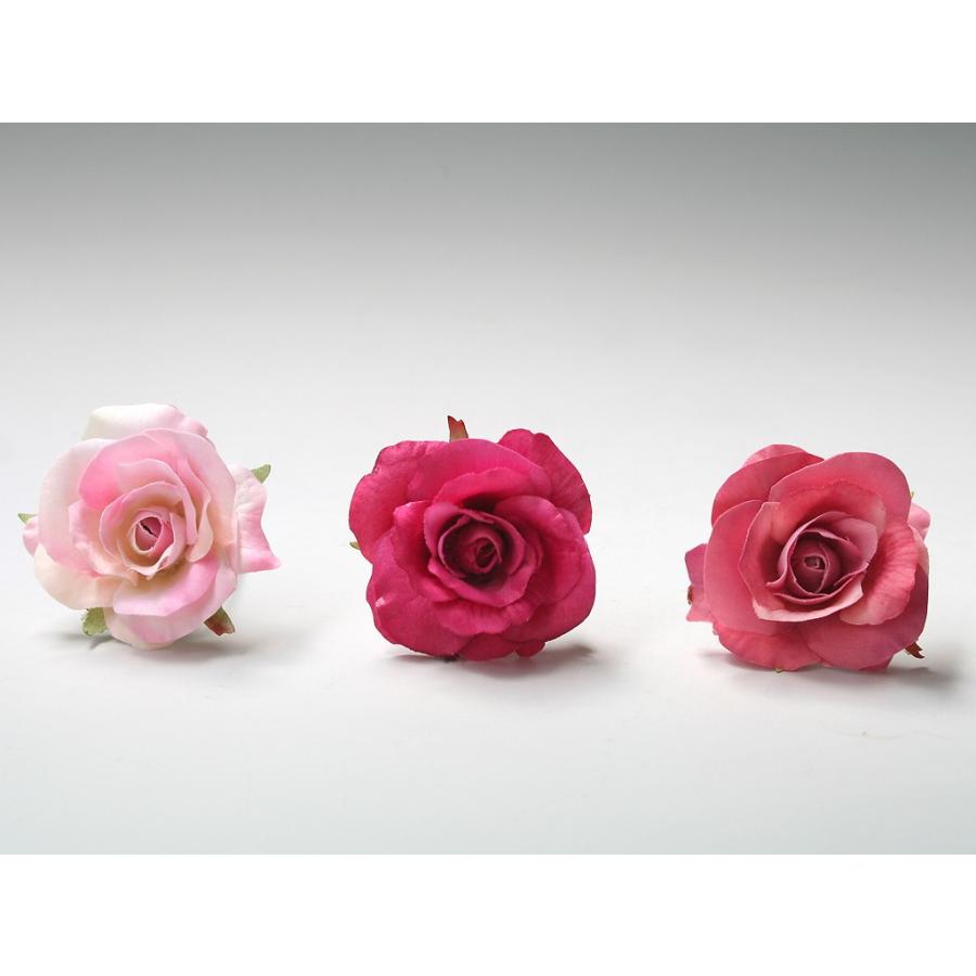 バラのパーツセットの髪飾り（19パーツ）：HA058 |  | 07