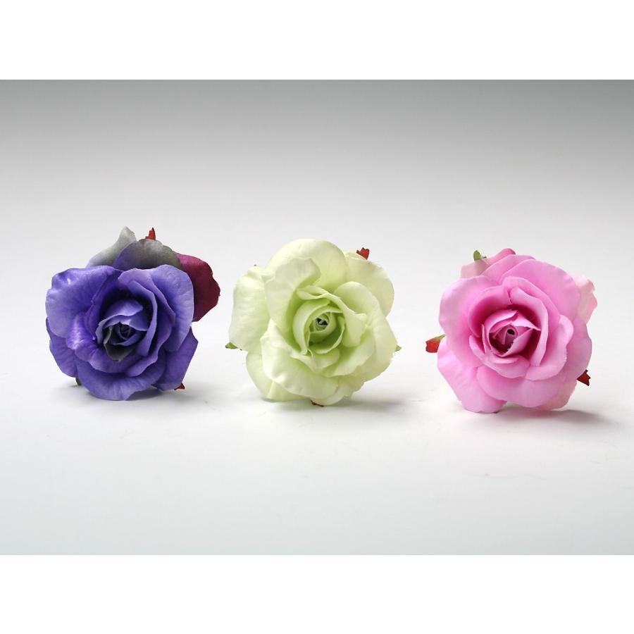 バラのパーツセットの髪飾り（19パーツ）：HA058 |  | 08