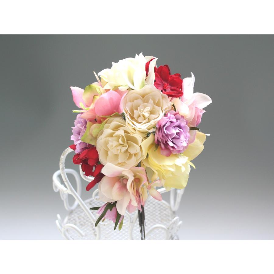 七変化する髪飾り、ダリアとアジサイのパーツセット（１０パーツ）：HA076 |  | 04