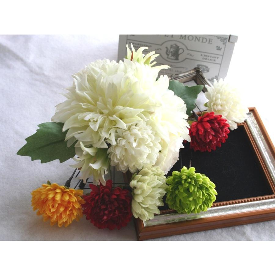 ダリアとマムの髪飾りセット：HA073 | 