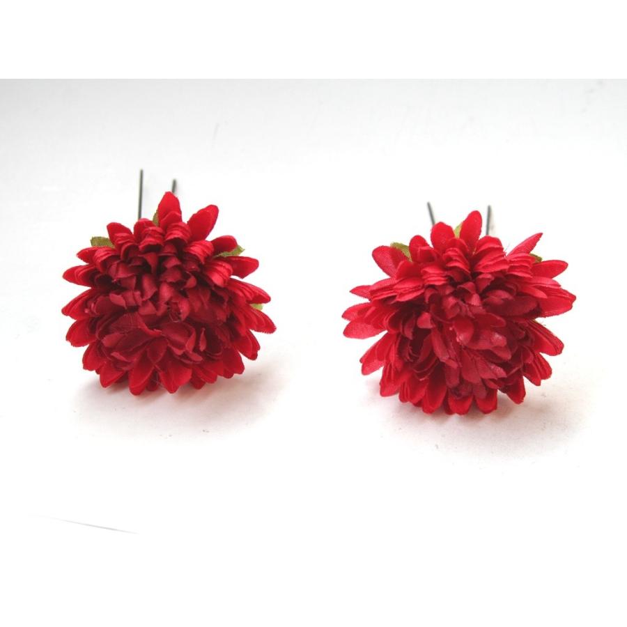 ダリアとマムの髪飾りセット：HA073 |  | 05