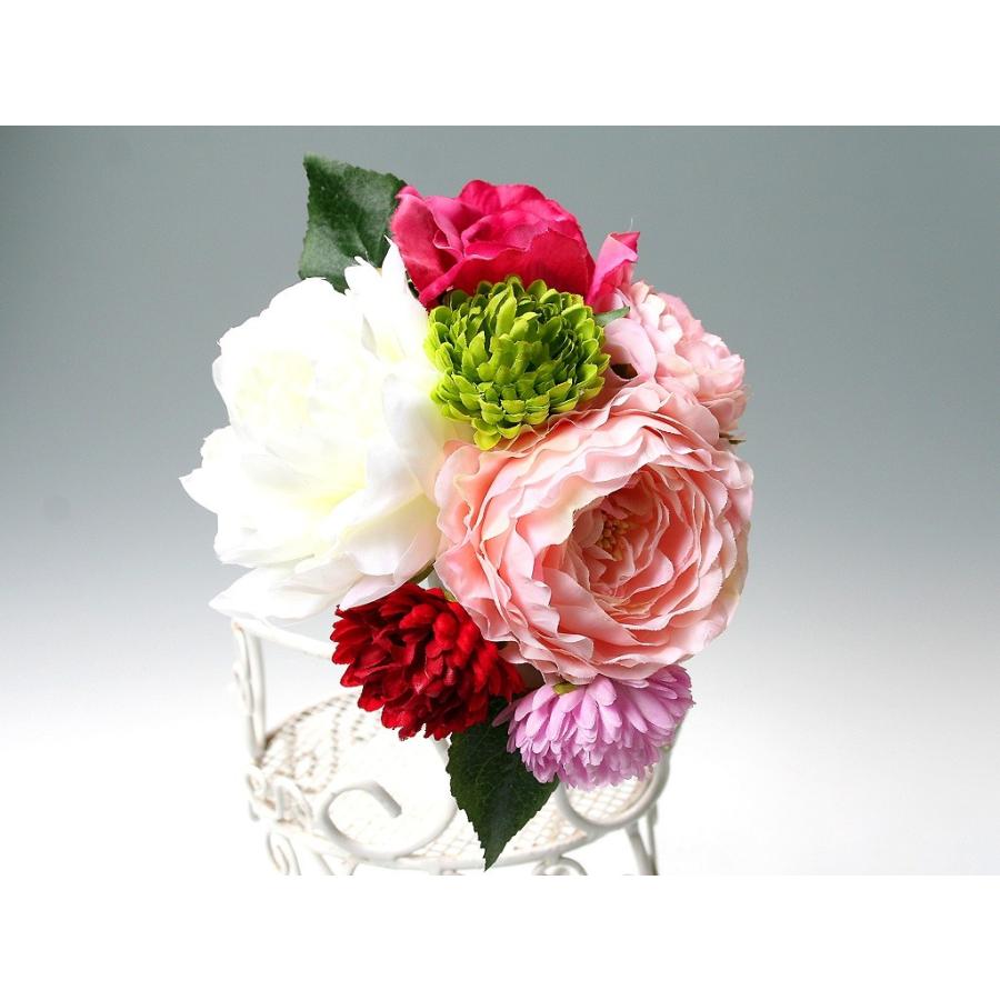 ピオニーとラナンキュラスとマムのパーツセット（９パーツ）：HA083 |  | 01