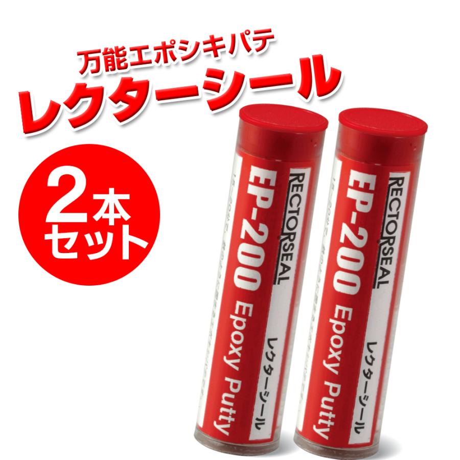 万能エポシキパテ レクターシール EP-200 2個セット 粘土状パテ 強力