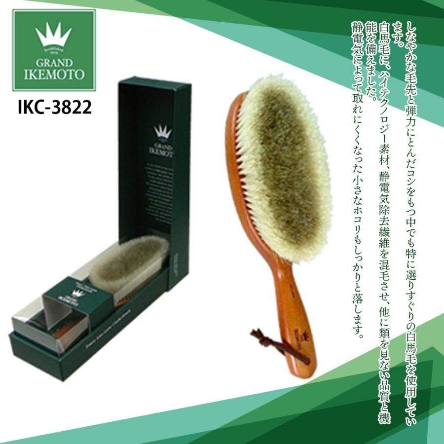 池本刷子工業 GRAND IKEMOTO IKC3822 洋服ブラシ 静電気除去 池本刷子工業 GRAND IKEMOTO IKC3822 洋服ブラシ 静電気除去
