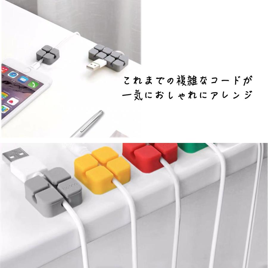 ケーブルスマホ スマホ周辺器 収納 固定ケーブルクリップ 5色セット 車 コードクリップ 充電線 おしゃれ 雑貨 配線 事務用品 Blockvable チャリオット デザイン雑貨専門店 通販 Yahoo ショッピング