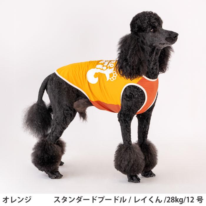 VERY 犬服 夏服 ひんやり 接触冷感 光る プリント クールタンク