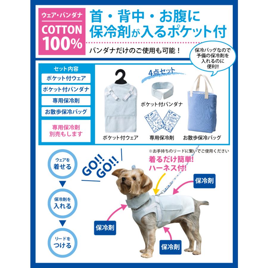 犬 服 Very 小型犬 夏 保冷剤がたっぷり入るポケット付3wayクールウェア 2号 3号 4号 5号 D3号 D4号 ドッグウェア Coolws Very Pet ヤフーショップ 通販 Yahoo ショッピング