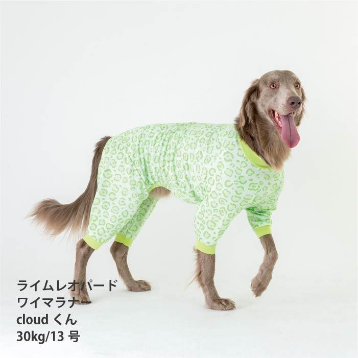 VERY 犬服 熱中症対策 接触冷感 ポップクール ロンパース ライム