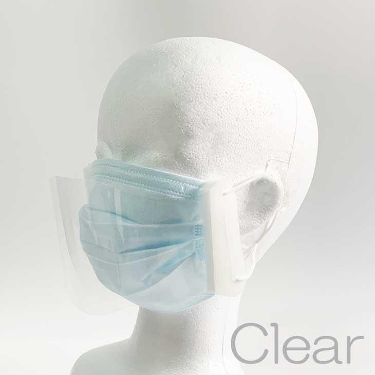 マスクに着けるマスクシールド 遮断くん（クリアー） |  | 01