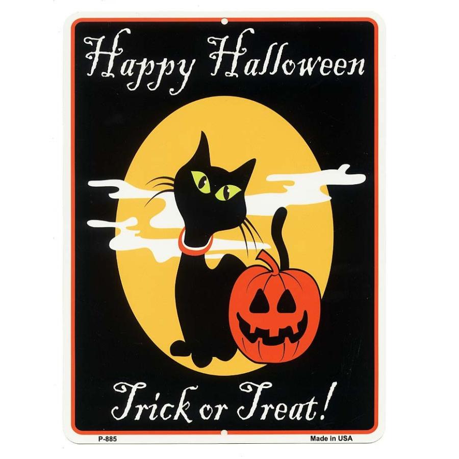 ハロウィン 飾り アメリカンブリキ看板 当店ｓサイズ 黒猫 かぼちゃ アメリカン雑貨 アメリカ 雑貨 15 アメリカン雑貨 ベリーベリー 通販 Yahoo ショッピング