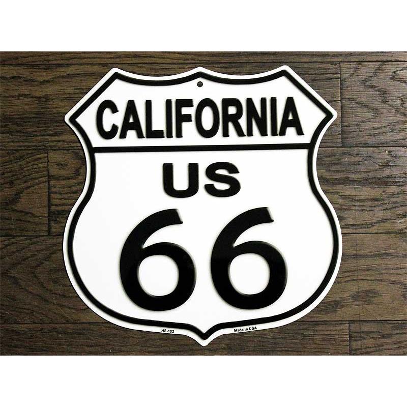 ルート６６ まんま標識型 カリフォルニア州 フラットタイプ アメリカンブリキ看板 17 アメリカン雑貨 ベリーベリー 通販 Yahoo ショッピング