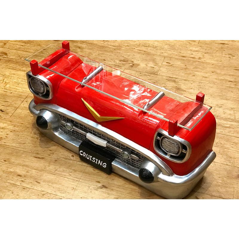 アメリカン レトロ 【送料無料】カーシェルフ 壁掛け 自立置きも可能