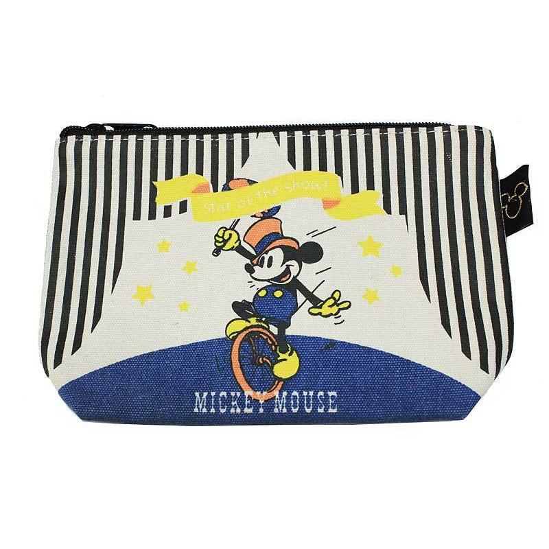ミッキーマウス ポーチ マチ付き 両面プリント ザ ショー柄 ディズニー ミッキー 21 アメリカン雑貨 ベリーベリー 通販 Yahoo ショッピング