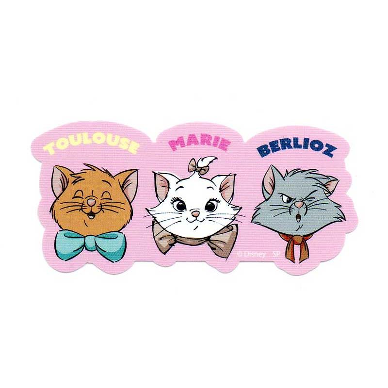 Disney おしゃれキャット マリー ステッカー トリオ柄 Disney おしゃれキャット マリー ステッカー トリオ柄