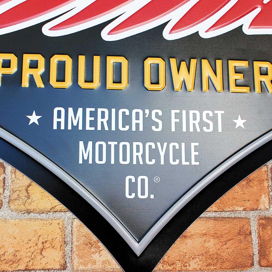 アメリカン レトロ インディアン モーターサイクル 大型サイズ 