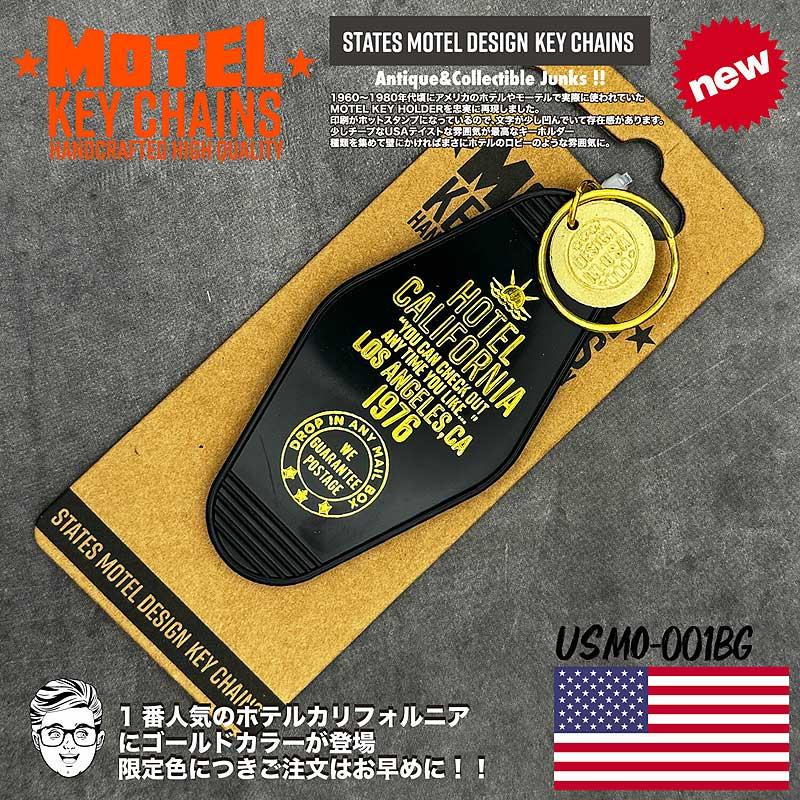 アメリカ製USA Vintage ペンシルベニア モーテル ホテルキー No34 アメリカン レトロ ホテル カリフォルニア キーホルダー ブラック