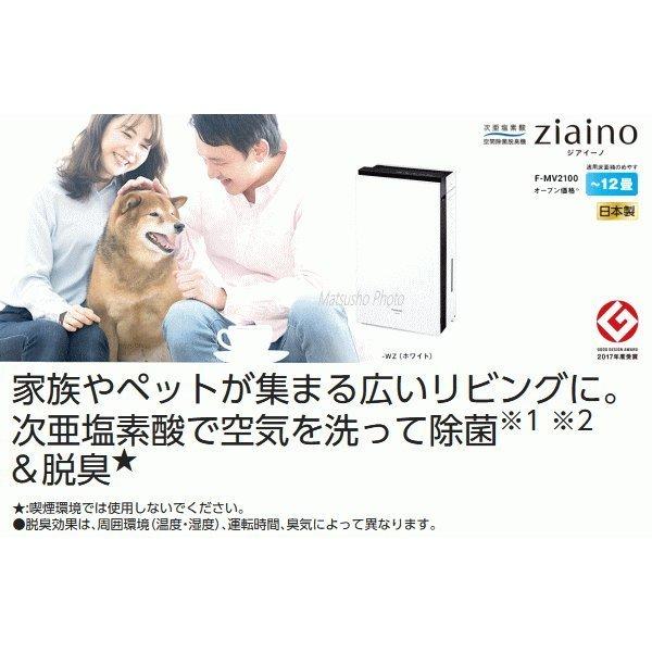 ジアイーノ Panasonic パナソニック 次亜塩素酸 空間除菌脱臭機 F